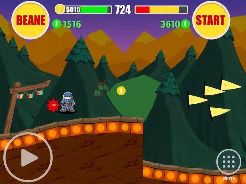 Fiesta Net Ninjas Gameplay Screenshot